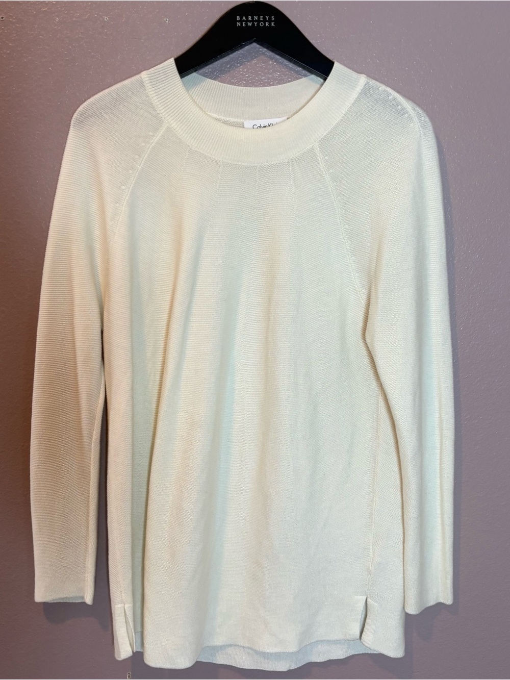 Calvin Klein Soft Cream Crewneck Sweater